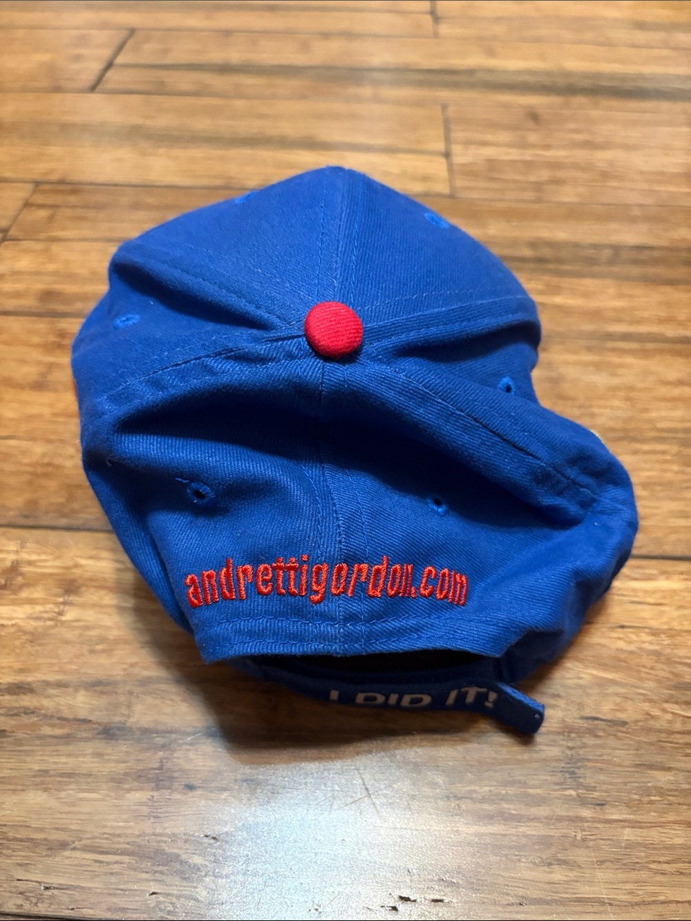 Vintage Jeff Gordon Racing School Strapback Hat Cap - Picture 4 of 7